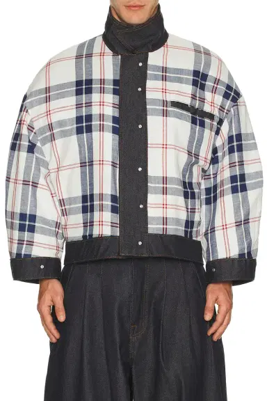 Art Community Reversible 7 Pocket Japanese Denim Jacket | Thumbnail 2 Art Community Reversible 7 Pocket Japanese Denim Jacket | Thumbnail 2