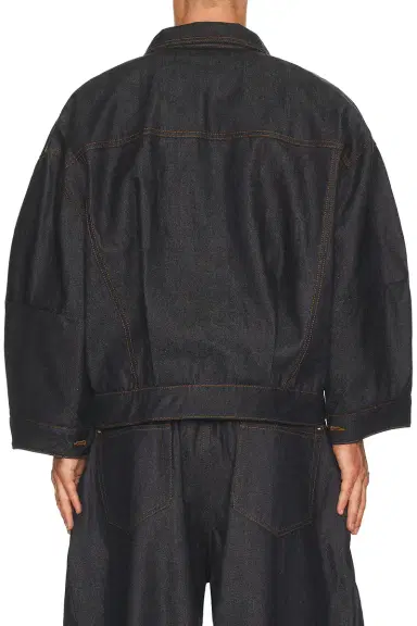 Art Community Reversible 7 Pocket Japanese Denim Jacket | Thumbnail 3 Art Community Reversible 7 Pocket Japanese Denim Jacket | Thumbnail 3