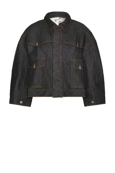 Art Community Reversible 7 Pocket Japanese Denim Jacket | Thumbnail 5 Art Community Reversible 7 Pocket Japanese Denim Jacket | Thumbnail 5