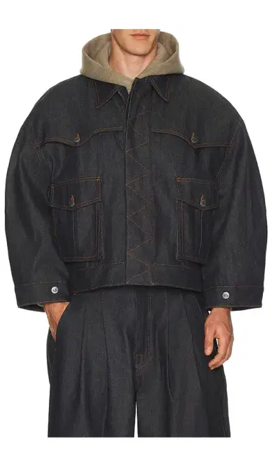 Art Community Reversible 7 Pocket Japanese Denim Jacket | Thumbnail 6 Art Community Reversible 7 Pocket Japanese Denim Jacket | Thumbnail 6