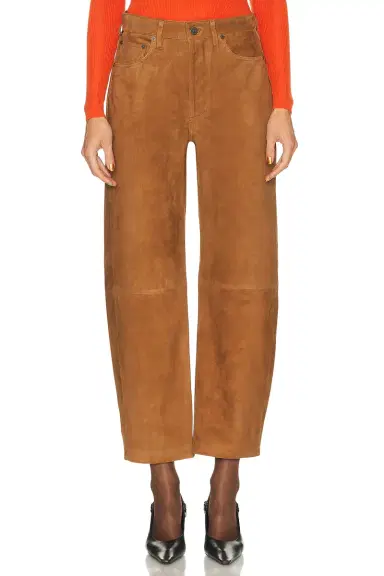 Citizens of Humanity Suede Miro Relaxed Pant | Thumbnail 3