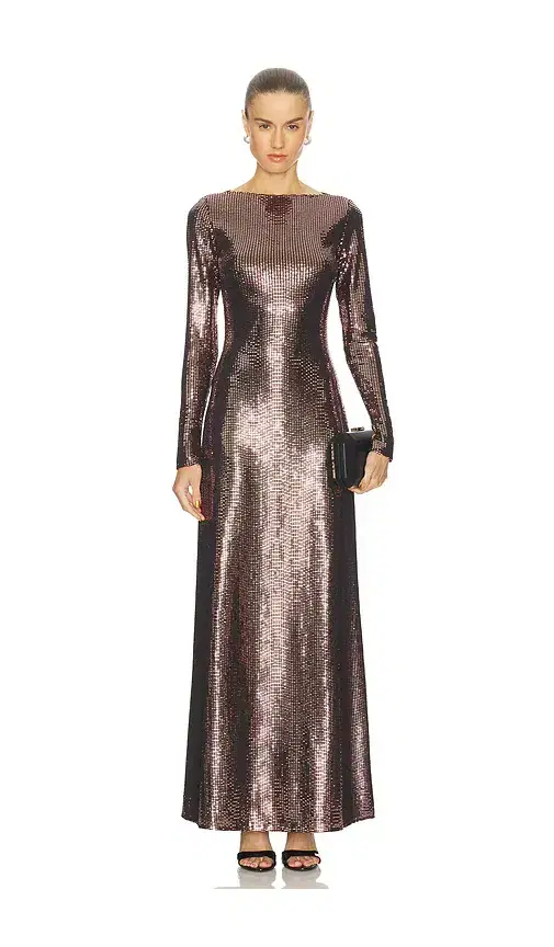 LaPointe x REVOLVE Mirror Jersey Boatneck Gown