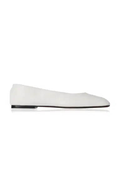 The Row Leather Square Ballet Flats | Thumbnail 5