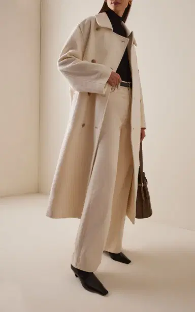 TOTEME Shield Wool-Blend Coat | Thumbnail 2 TOTEME Shield Wool-Blend Coat | Thumbnail 2