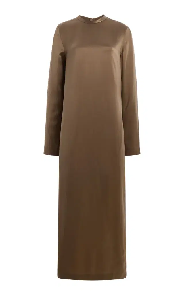 Satin Maxi Dress