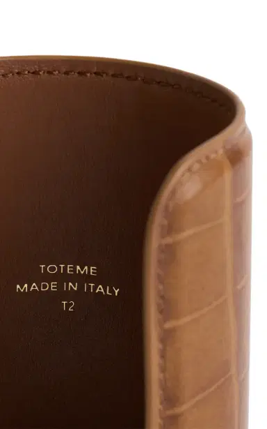 Toteme Long Croco Embossed Cuff | Thumbnail 4 Toteme Long Croco Embossed Cuff | Thumbnail 4