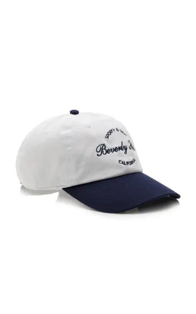 Sporty & Rich Beverly Cotton Baseball Cap | Thumbnail 3 Sporty & Rich Beverly Cotton Baseball Cap | Thumbnail 3