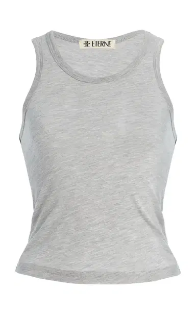 Éterne Fitted Cotton-Modal Tank Top | Thumbnail 2