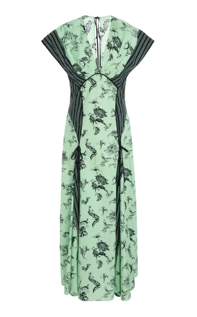 Push Me to the Edge Cotton Dress
