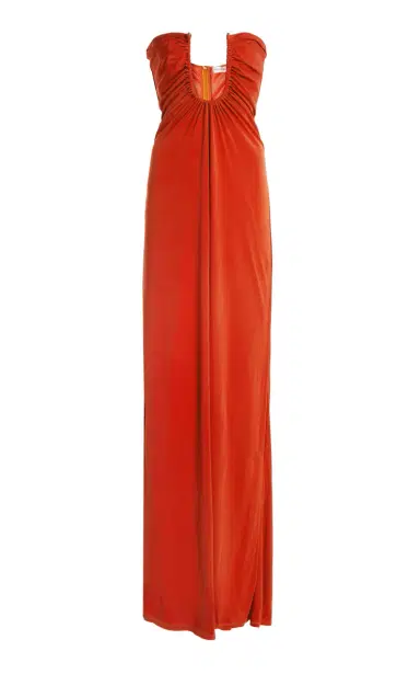 Christopher Esber Arced Palm Jersey Maxi Dress | Thumbnail 7 Christopher Esber Arced Palm Jersey Maxi Dress | Thumbnail 7