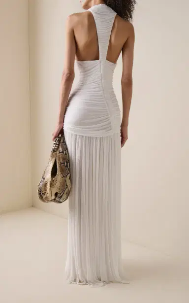Christopher Esber Orion Ruched Gown | Thumbnail 4