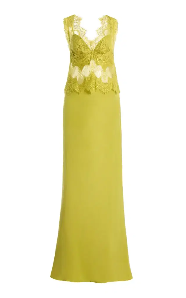 Exclusive Visions Lace Maxi Dress