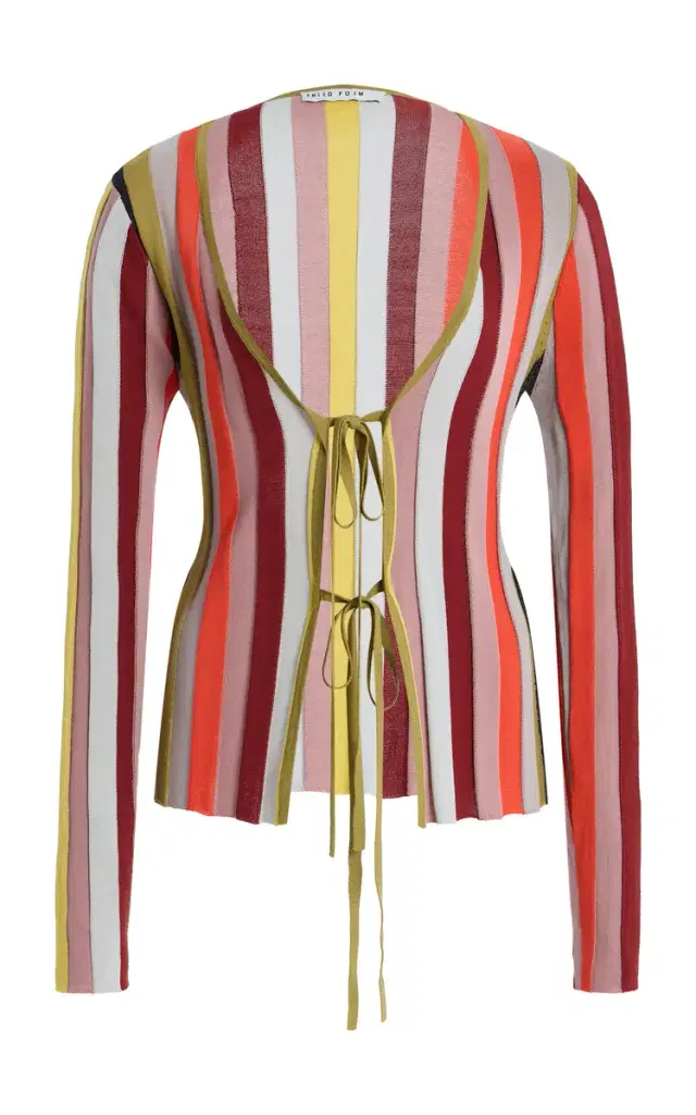 Third Form Exclusive Rythym Striped Knit Top