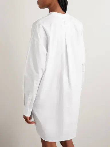 Matteau Oversized Organic Cotton-poplin Mini Shirt Dress | Thumbnail 3 Matteau Oversized Organic Cotton-poplin Mini Shirt Dress | Thumbnail 3