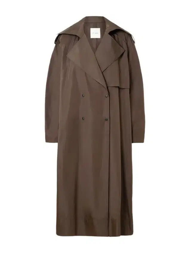 Double-breasted Recycled-taffeta Trench Coat