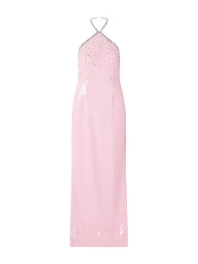 Rebecca Vallance Lydia Embellished Chiffon Halterneck Gown