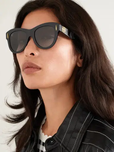 Loewe Anagram D-frame Acetate Sunglasses | Thumbnail 2 Loewe Anagram D-frame Acetate Sunglasses | Thumbnail 2