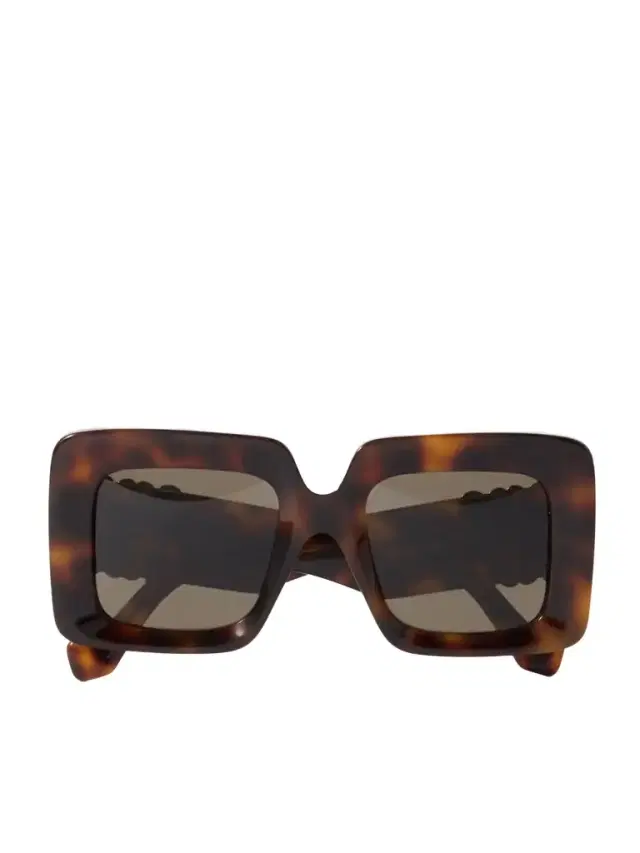 Anagram Oversized Square-frame Tortoiseshell Acetate Sunglasses