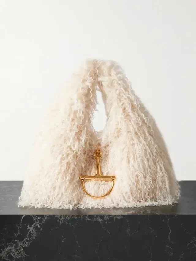 Softbit Shearling Tote