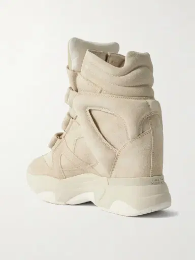 Isabel Marant Balskee Suede High-top Wedge Sneakers | Thumbnail 3 Isabel Marant Balskee Suede High-top Wedge Sneakers | Thumbnail 3