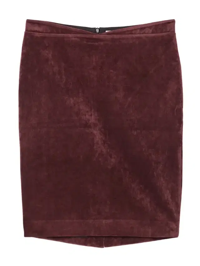 Crushed-velvet Mini Skirt