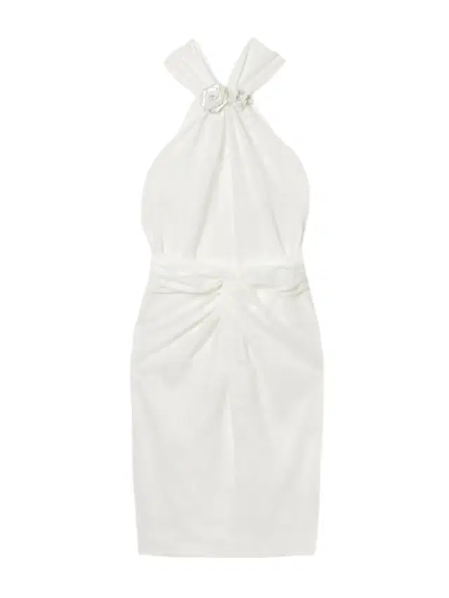 Embellished Ruched Lace Mini Dress