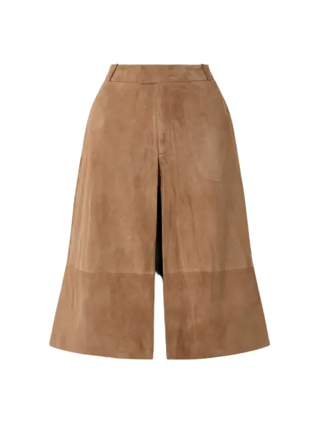 Jina Paneled Suede Shorts