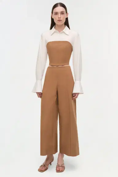 Simkhai Lidey Cotton Combo Top | Thumbnail 2