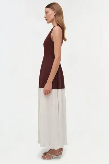 Simkhai Raleigh Pleated Midi Dress | Thumbnail 5 Simkhai Raleigh Pleated Midi Dress | Thumbnail 5