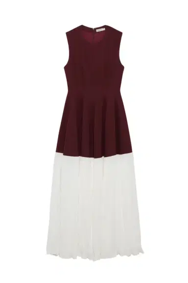 Simkhai Raleigh Pleated Midi Dress | Thumbnail 1 Simkhai Raleigh Pleated Midi Dress | Thumbnail 1