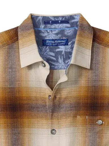 Tommy Bahama Men's Canyon Beach Orcas Ombré Shirt - Tandoori - Size XL | Thumbnail 2 Tommy Bahama Men's Canyon Beach Orcas Ombré Shirt - Tandoori - Size XL | Thumbnail 2