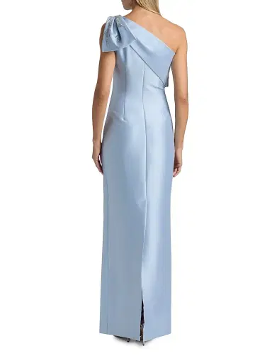 SACHIN & BABI Women's Olivia Embellished One-Shoulder Gown - Glacial Blue - Size 0 | Thumbnail 5