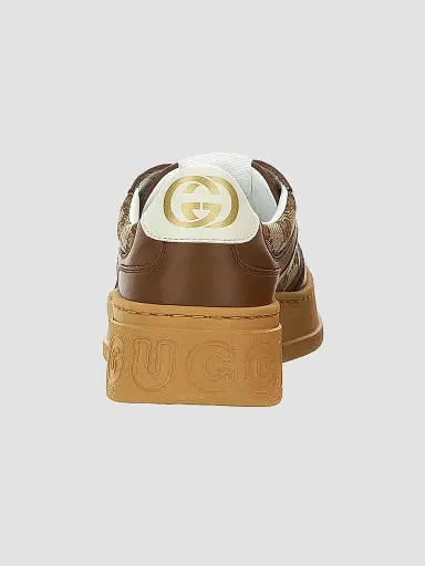 Gucci Women's GG Canvas & Leather Low-Top Sneakers - Beige - Size 7.5 | Thumbnail 3 Gucci Women's GG Canvas & Leather Low-Top Sneakers - Beige - Size 7.5 | Thumbnail 3