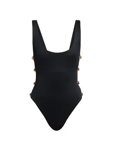 Simkhai Women's Mona Studded One-Piece Swimsuit | Thumbnail 1 Simkhai Women's Mona Studded One-Piece Swimsuit | Thumbnail 1