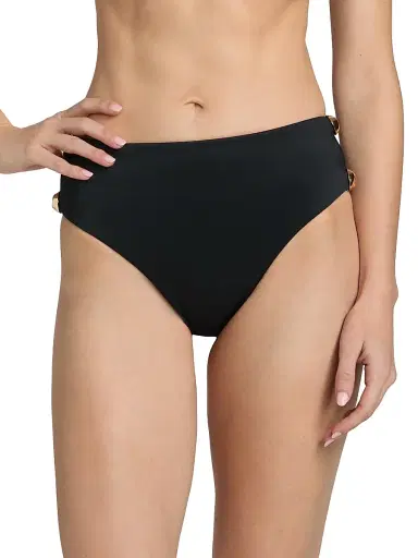 Simkhai Women's Tyas High-Waist Bikini Bottom | Thumbnail 3 Simkhai Women's Tyas High-Waist Bikini Bottom | Thumbnail 3