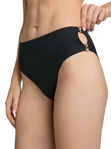 Simkhai Women's Tyas High-Waist Bikini Bottom | Thumbnail 5 Simkhai Women's Tyas High-Waist Bikini Bottom | Thumbnail 5