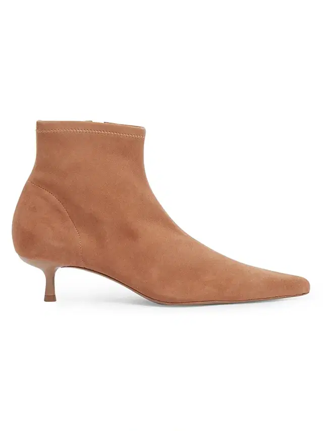 Women's Joni 45MM Suede Ankle Booties - Camel