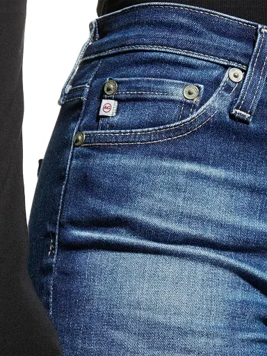 AG Jeans Women's Prima Mid-Rise Cigarette Jeans - Blue - Size 25 | Thumbnail 6