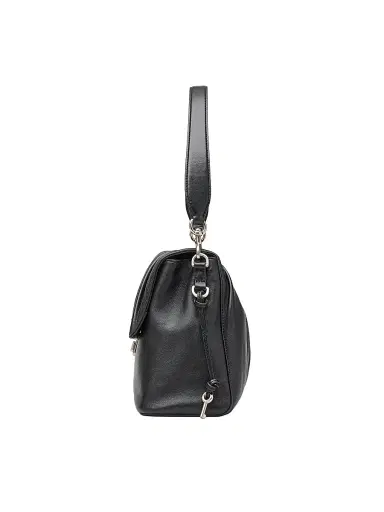 Marc Jacobs Women's The Cristina Messenger Leather Shoulder Bag - Black | Thumbnail 5