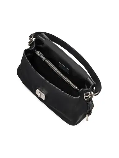 Marc Jacobs Women's The Cristina Messenger Leather Shoulder Bag - Black | Thumbnail 6