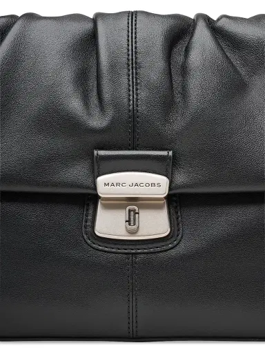 Marc Jacobs Women's The Cristina Messenger Leather Shoulder Bag - Black | Thumbnail 8
