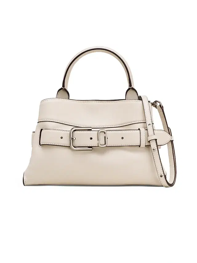 Women's The  Dakota Leather Satchel - Cloud White