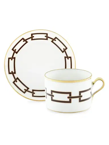 GINORI 1735 Catene Ebano Tea Cup | Thumbnail 3 GINORI 1735 Catene Ebano Tea Cup | Thumbnail 3