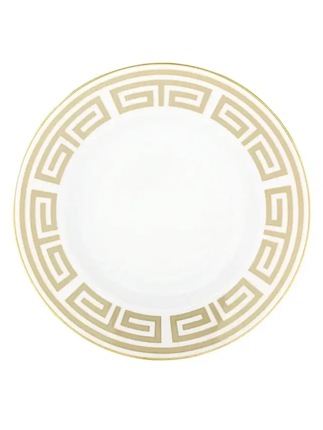 Ginori 1735 Labirinto Cachemire Soup Plate - Beige