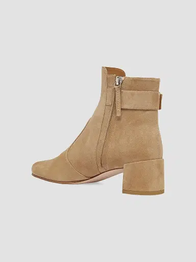 Roger Vivier Women's Tres Vivier 45MM Buckle Suede Boots - Brown - Size 10 | Thumbnail 2 Roger Vivier Women's Tres Vivier 45MM Buckle Suede Boots - Brown - Size 10 | Thumbnail 2