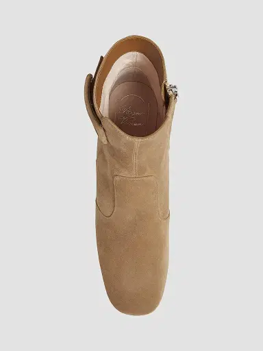 Roger Vivier Women's Tres Vivier 45MM Buckle Suede Boots - Brown - Size 10 | Thumbnail 3 Roger Vivier Women's Tres Vivier 45MM Buckle Suede Boots - Brown - Size 10 | Thumbnail 3