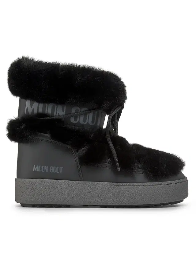 Moon Boot Women's Faux Fur Boots - Black
