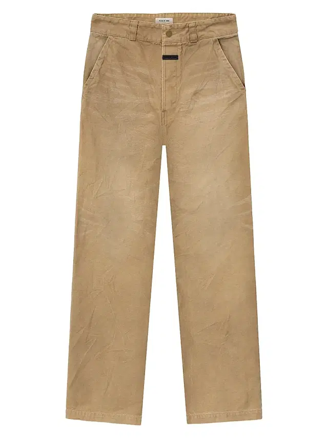 Fear of God Men's Washed Cotton Utility Pants - Washed Canyon