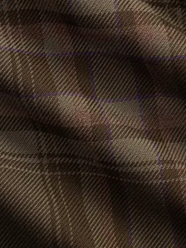 Ralph Lauren Purple Label Men's Plaid Linen Sport Shirt - Loden Moss | Thumbnail 2 Ralph Lauren Purple Label Men's Plaid Linen Sport Shirt - Loden Moss | Thumbnail 2