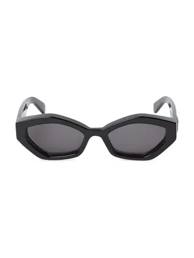 Off-White Women's Hilo 55MM Cat-Eye Sunglasses - Black | Thumbnail 2 Off-White Women's Hilo 55MM Cat-Eye Sunglasses - Black | Thumbnail 2